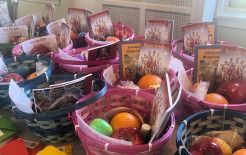 Devotees Share 200 “Spring Baskets” on Easter Weekend Near ISKCON Philadelphia