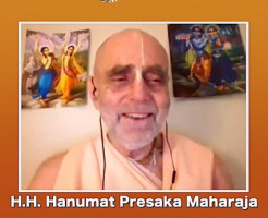 [Interview] with H.H. Hanumat Presaka Maharaja – Books are the Basis (video)