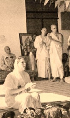 The one who startled India with kirtan