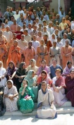 Appreciating the senior devotees