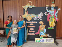 11-Year-Old Devotee Wins Bhagavad Gita Sanskrit Recitation Award at International Event Held in Sydney