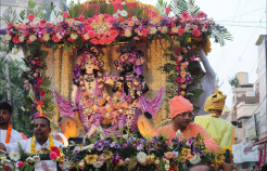 Month-Long Krishna Balaram Shobha Yatra Enlivens Karnal with Devotion