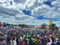 Thousands Gather at ISKCON Auckland for Festival of Colours