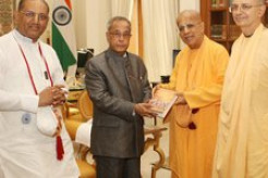 ISKCON Saddened by the Passing of Shri Pranab Mukherjeeji, Former President of India