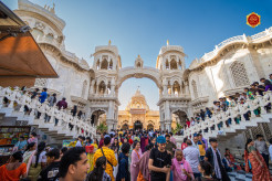 Multi-Day Golden Jubilee Celebrations Begin at Krishna Balaram Mandir