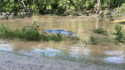 Kamalini Devi Dasi Saved from Rising Floodwaters by Radha Golokananda’s Mercy