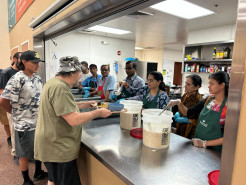 ISKCON Phoenix Serves Prasadam at “A New Leaf’s East Valley Men’s Center” in Mesa, AZ