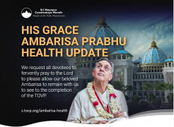 H.G. Ambarisa Prabhu Health Updates