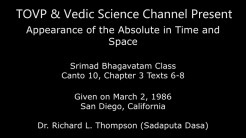 A lecture by Dr. Richard L. Thompson (Sadaputa Dasa)
