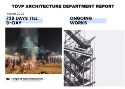 TOVP Architecture Department Report – March, 2022