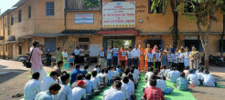 IGF Team Donates Braille Bhagavad-gita to Amravati’s Blind School