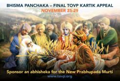 Bhisma Panchaka – Final TOVP Kartik Appeal
