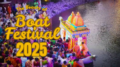 Experiencing Divine Bliss: Sri Sri Radha Madhava Boat Festival 2025