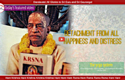 Srila Prabhupada: Detachment from all Happiness and Distress
