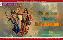 Research on Chanting the Maha-mantra