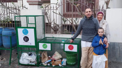 Mayapur Clean and Green Team Aims To Install 108 Innovative Recycle Bins