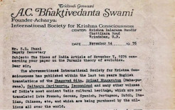 Srila Prabhupada, the Original TOVP Vedic Cosmology Model Designer