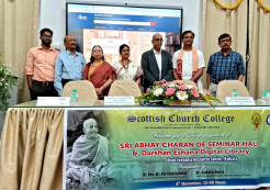 Srila Prabhupada’s Legacy Honored: Inauguration of the Sri Abhay Charan De Seminar Hall at Scottish Church College