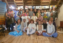Italian Devotees Gather for Three-Day Spiritual Retreat at Goloka Ecofarm