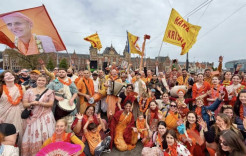 Europe-Wide Harinam Draws Hundreds to Amsterdam King’s Day
