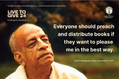 4.2 Million Reasons to Unite: ISKCON’s 2024 Live to Give Campaign Embarks on an Ambitious Mission