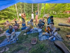 Devotees Continue Five Decades of Outreach at Rainbow Gathering