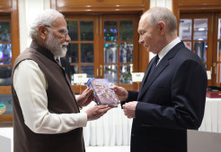PM Modi Gifts Russian-Language Bhagavad-gita to President Putin During State Visit