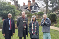 Church of England’s Advisor for National Inter Religious Affairs Visits Bhaktivedanta Manor