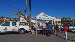 ISKCON South Africa and Food for Life Rushes Aid to Tornado Victims