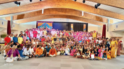 New Goloka Dhām Holds Rasa-Cintāmani Retreat on 40th Anniversary