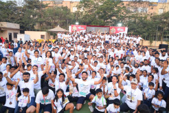 Over 2,500 Participants Join Run2Feed Marathon in Pimpri