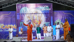 The ISKCON Batam Center in Indonesia held a successful Indian Music Festival Outreach in Beautiful Ocarina