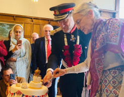 Lord Lieutenant of Hertfordshire Hosts Event for Faith Leaders at Bhaktivedanta Manor in Celebration of the King’s Coronation