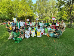 ISKCON Punjabi Bagh’s Children Celebrate World Environment Day