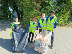 Gurukula Eco Council Leads Community Clean-Up for WCD 2025