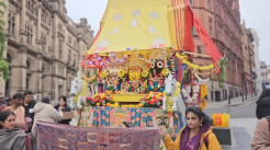 Nottingham Holds First-Ever Rathayatra Festival in Popular Market Square