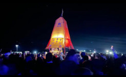 Jagannath’s Chariot Rolls at Stonehenge Solstice