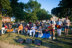 Devotees Bring Joyful Kirtan to July 4th Celebrations at DC’s National Mall