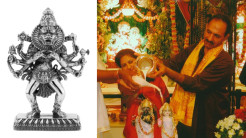 Ugra Narasimha Deity Manifests Out of a Couple’s Shared Love for the Lord