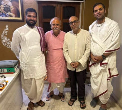 BRC Digitizes Manuscripts of Sri Padmanabha Goswami of Radha Raman Temple