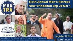 Spaces Still Available for 2023 MAN-tra Retreat at New Vrinbavan, WV