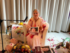 Devotees Honor “Mother of the German Yatra” for Decades of Inspiring Service