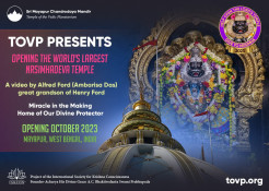 TOVP PRESENTS: Opening the World’s Largest Nrsimhadeva Temple
