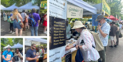 Prasadam Booth Attracted Hundreds of Locals at St Louis Earth Day
