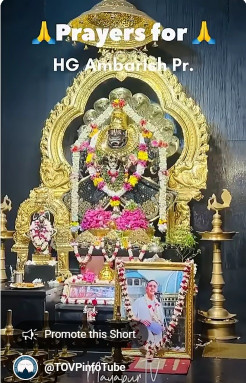 Prayers to Lord Nrsimhadeva for HG Ambarisa Prabhu