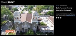 ISKCON Dallas Temple Restaurant Featured on Texas Today