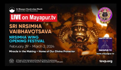 Live TV and Digital Schedule Available for Mayapur Celebrations Feb 29-March 2nd
