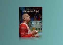 Srila Prabhupada’s 128th Vyasa-puja Book Released in Digital and Printable Formats