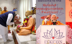Prime Minister Modi Inaugurates ISKCON Sri Sri Radha Madan Mohanji Temple, Asia’s Second Largest