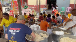 ISKCON Myanmar Leaders Visit Earthquake-Effected Regions; Help Arrives from the UK